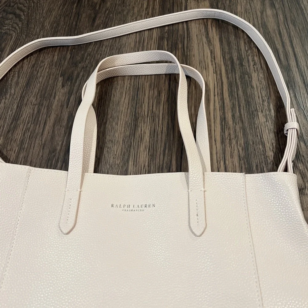 RALPH LAUREN Fragrances Pink Tote Shoulder Crossbody Bag Shopper Office